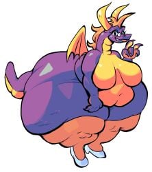 1girls 5_fingers activision aged_up anthro ass bbw belly big_ass big_belly big_breasts big_butt big_thighs biped blue_eyes breasts cellulite clothed clothing curvy_figure dragon elderly_female enormous_ass enormous_butt eyewear fat fat_dragon_female fat_thighs featureless_breasts female female_only fingers footwear giant_ass gigantic_ass gigantic_butt glasses grin hi_res high_heels horn huge_ass huge_butt huge_thighs hyper hyper_ass hyper_butt hyper_hips hyper_thighs large_ass large_butt legwear looking_at_viewer massive_ass massive_butt mature_female membrane_(anatomy) membranous_wings morbidly_obese morbidly_obese_anthro morbidly_obese_female navel no_nipples non-mammal_breasts nondelismell obese obese_anthro obese_dragon obese_female old overweight overweight_anthro overweight_dragon overweight_female rule_63 scalie shoes simple_background smile solo spyro spyro_the_dragon standing stockings thick_thighs thigh_highs thighs video_games voluptuous western_dragon white_background wide_hips wings