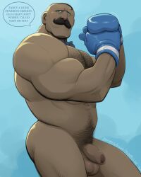 bulkydudebulge daddy dudebulge dudley dudley_(street_fighter) gay muscle solo street_fighter yaoi
