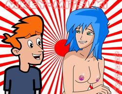 blue_hair kappa_mikey mikey_simon mitsuki_(kappa_mikey) tagme