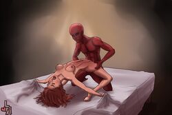 avengers breasts female human male marvel marvel_comics mutant_(marvel) scarlet_witch straight vision wanda_maximoff x-men