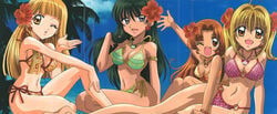 coco_(mermaid_melody_pichi_pichi_pitch) flower lucia_nanami mermaid_melody_pichi_pichi_pitch rina_toin seira swimsuit