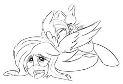 angel_bunny fluttershy_(mlp) friendship_is_magic my_little_pony straight_hair synad