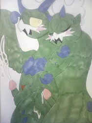 anthro blush color cum handjob hikozarulove male male_only multiple_males nude penis pokemon side_view tagme tornadus yaoi