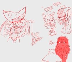 bat fox jumpjump milf older_female rabbit rouge_the_bat tails tails_the_fox vanilla_the_rabbit younger_male