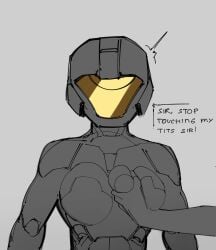 female_spartan_(halo) halo halo_(game) halo_(series) spartan_(halo) spl4ts touching_breast