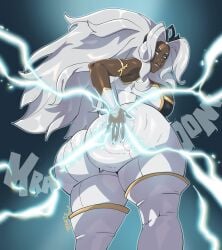 ass_bigger_than_head big_ass dark-skinned_female dark_skin fat_ass huge_ass jtt_artz marvel marvel_comics marvel_tokon:_fighting_souls storm_(x-men)