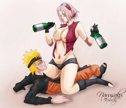 female human indrockz male naruto sakura_haruno straight uzumaki_naruto