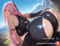 1girls 2025 ai_generated ass big_ass big_breasts citlali_(genshin_impact) female genshin_impact hi_res high_quality high_resolution highres huge_ass huge_breasts huge_thighs nsfw sinity small_waist thick_thighs thin_waist