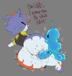 2d 2d_(artwork) anus ass balls big_ass big_balls big_penis blush bottomless bottomless_female cat_ears cat_tail cate_meowdy_(fortnite) catgirl closed_eyes commission dibujobienraro fat_ass feline female female_penetrated fortnite fortnite:_battle_royale fur furry furry_tail happy_sex heart hearts_around_head huge_ass huge_cock male male/female male_penetrating open_mouth partially_clothed partially_clothed_female penis pussy slurp_in_pussy small_but_hung small_dom_big_sub smaller_male sprite_(fortnite) text text_version vaginal_penetration