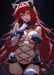 mash kyrielight (dangerous beast) (cosplay) from high school dxd by kurohokusoku