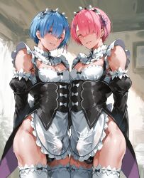 ram (re:zero) from re:zero kara hajimeru isekai seikatsu by aidontknow