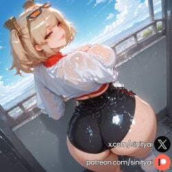 1girls 2025 ai_generated ass big_ass big_breasts burnice_white female hi_res high_quality high_resolution highres huge_ass huge_breasts huge_thighs nsfw sinity small_waist thick_thighs thin_waist zenless_zone_zero