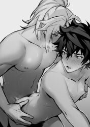 crying crying_with_eyes_open gay gay_anal gay_sex iwatani_naofumi kitamura_motoyasu male male/male male_focus male_only mokum09 tate_no_yuusha_no_nariagari the_rising_of_the_shield_hero yaoi