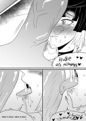 1boy 1girls aether_(genshin_impact) big_cock big_penis black_and_white blowjob cock drawing english english_text eyes fellatio female genshin_impact girthy girthy_penis hair heart heart-shaped_pupils heart_eyes heart_symbol hoyoverse huge_cock large_cock large_penis licking licking_penis long_cock long_penis male male/female massive_cock massive_penis mihoyo nwoidn oral oral_sex penis penis_awe penis_bigger_than_head penis_worship saliva sex short_hair straight straight_sex text thick thick_cock thick_penis tongue tongue_out tongue_out_blowjob vein veins veins_on_cock veins_on_dick veiny veiny_penis yelan_(genshin_impact)