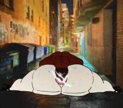 balls_deep ballsack emerald_(lapiziold) emerald_eyes fucked_from_behind fucked_senseless fucked_silly milk_chat_topics santiago_(lapiziold)