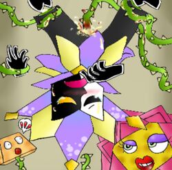 dimentio king_croacus_iv mario_(series) nintendo paper_mario super_paper_mario