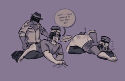 007n7 007n7_(forsaken) 2boys anal anal_sex anal_sex chance chance_(forsaken) crying forsaken forsaken_(character) forsaken_(roblox) gay gay_sex muffled pillow_humping pinned pinned_down