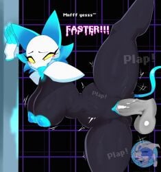 android anthro anthro_on_anthro anthro_penetrated anthro_penetrating anthro_penetrating_anthro balls big_breasts blue_tongue blue_vulva breasts clitoris darkner deltarune disembodied_hand disembodied_penis duo emmet_twunks explicitly_stated_consent felid feline female female_focus female_penetrated flexible genitals hi_res huge_breasts human humanoid_genitalia humanoid_penis machine male male/female male_penetrating male_penetrating_female mammal one_leg_up penetration penile penile_penetration penis penis_in_vagina raised_leg robot sex solo_focus splits spread_legs spreading standing tasque_manager tasque_manager_(deltarune) thick_thighs tongue tongue_out undertale_(series) vaginal_penetration vaginal_penetration vertical_splits yellow_eyes