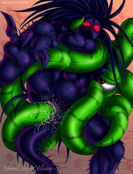 blackheart blackheart_(marvel) demon gay marvel marvel_comics no_humans shuma-gorath shuma_gorath straight_hair tentacle tentacle_on_male yaoi zetsho