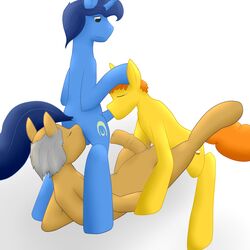 anal anal_sex carrot_cake_(mlp) equine friendship_is_magic igneous_rock_pie_(mlp) my_little_pony night_light_(mlp) oral oral_sex penis sex yaoi