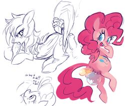 friendship_is_magic my_little_pony pinkie_pie_(mlp) purplekecleon rainbow_dash_(mlp) smooth_skin