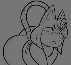 ankha from animal crossing by awakecore