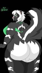 1girls 2d 2d_(artwork) anthro anthro_female anthro_only artist_logo artist_name artist_signature ass ass_bigger_than_head ass_cleavage ass_crack ass_focus big_ass big_hips big_thighs black_and_white_fur boobs_and_butt_pose booty booty_focus bra bra_only breasts breasts_bigger_than_head butt_crack chubby chubby_ass chubby_female deviantart deviantart_url deviantart_username female female_focus furry furry_female furry_only green_eyes hips hips_wider_than_shoulders jay-nemesis looking_at_viewer looking_back naked naked_female no_background no_panties pov pov_ass pov_eye_contact scar scar_across_eye scar_on_face short_hair skunk skunk_ears skunk_girl skunk_stripe skunk_tail smile smiling smiling_at_viewer smug smug_face spiky_fur spiky_tail thick thick_ass thick_hips thick_thighs thighs thighs_bigger_than_head tribal tribal_markings white_hair
