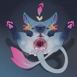 cyber cat yuumi from league of legends by cyber d1e