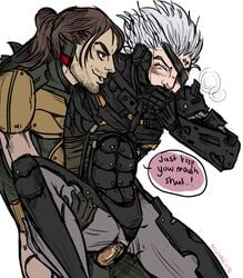 dubious_consent gay metal_gear metal_gear_(series) metal_gear_rising niuniente questionable_consent raiden raiden_(metal_gear) samuel_rodrigues yaoi