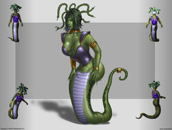 medusa might_and_magic screeneffect snake_girl tagme