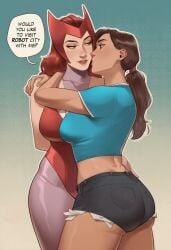 america chavez from avengers by phophopho