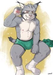 pawbert lynxley from disney by luwei (artist)