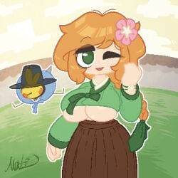 alex (minecraft) from microsoft by matz (pixiv)
