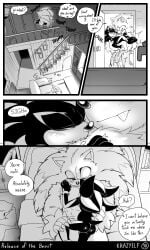 shadow the hedgehog from sega by krazyelf