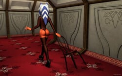 1girls 2012 3d ahsoka_tano ass chair clone_wars coruscant dat_ass high_heels jedi jedi_padawan kondaspeter senate_building star_wars tagme the_clone_wars:_season_four togruta