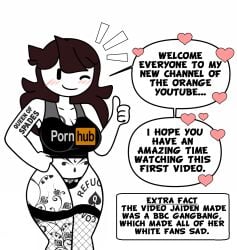jaiden from jaiden animations by blackmailfuckst
