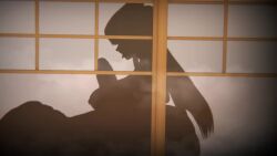 1boy 1girls 3d 3d_animation animated anus areola ass big_ass big_breasts big_penis big_thighs breasts cheating cheating_female cheating_girlfriend female hidden hidden_sex huge_ass huge_breasts huge_thighs komi-san_wa_komyushou_desu komi_shouko long_hair male netorare nipples no_sound ntr numbersguy penetration penis penis_in_pussy pussy reverse_cowgirl_position riding riding_penis sex shadow short_video shorter_than_30_seconds silhouette silhouette_sex tagme thick_thighs thighs tongue tongue_out video