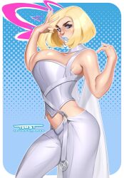 emma frost from marvel by toast-arts