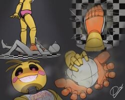 toy chica (fnaf) from five nights at freddy's by philonaut