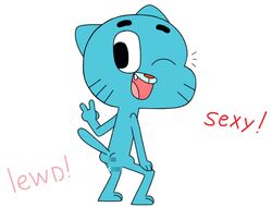 gumball_watterson male_only pkaocko tagme the_amazing_world_of_gumball