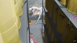 1futa 1girls alien alien_genitalia alien_humanoid ambiguous_gender anal anal_sex arthropod asking_to_stop being_watched big_eyes big_penis breasts brown_hair casual_exposure casual_sex clothed clothes_on_floor clothing clothing_aside confusion devianthorde dialogue duo enjoying_view erection exhibitionism female futa_on_female futanari genitals hair herm hi_res human humanoid intersex intersex/female language_barrier larger_intersex long_hair looking_at_another lying mammal nude olive_(devianthorde) on_front penetration penis public sex size_difference slim space spacecraft spacesuit speech_bubble stunned tall tight_clothing tongue tongue_out vehicle watching_from_afar workplace workplace_sex