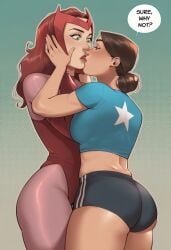 america chavez from avengers by phophopho