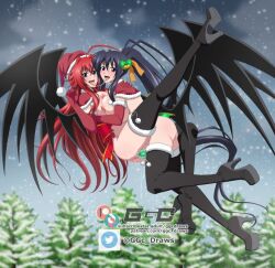 akeno himejima from christmas by ggc