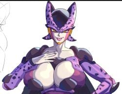 cell (dragon ball) from dragon ball by lostinium