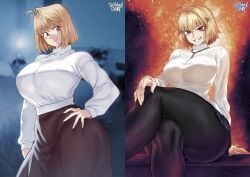 arcueid brunestud from tsukihime by thegoldensmurf