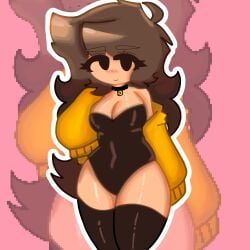 fanart looking_at_viewer moonrux moonrux(tiktok) thighs tiktok tiktoker