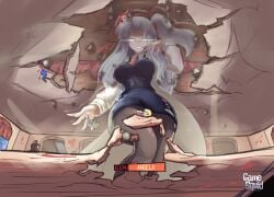 angela_(lobotomy_corporation) artificial_intelligence destruction female gamesquid giantess growth lobotomy_corporation project_moon robot_girl