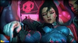 3d 3d_(artwork) 3girls ahe_gao amelie_lacroix brain_drain brainwashed brainwashing breast_grab breast_squeeze brown_hair captured captured_heroine censored clothed clothing controlled curvy d.va damsel_in_distress defeat defeated defeated_hero defeated_heroine defeated_superheroine dominant dominant_female domination drool drooling duo eyelashes eyes eyes_rolled_back eyes_rolling_back female female_focus female_only grabbing grabbing_another's_breast grabbing_breasts hacking hair hair_physics hair_pull hana_song helpless hi_res humiliation hypno hypnosis hypnosis hypnotic_eyes imminent_sex indoors knocked_out large_breasts limp long_hair looking_at_viewer lying mind_alteration mind_break mind_broken mind_control mindbreak moxamus multiple_girls on_back on_bed open_mouth overwatch overwatch_2 passed_out peril physics questionable_consent ragdoll restrained sedated skin_tight skinny slave slavegirl sleeping sleepy smile sombra spread_legs submissive submissive_female thick_thighs thighs threesome trio unconscious underboob video_games watermark widowmaker young younger_female