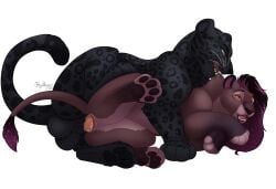 4_toes absurd_res animal_genitalia animal_vulva arsenio_(rallan) balls bite digital_drawing_(artwork) digital_media_(artwork) disney duo erection feet felid feline feline_genitalia feline_vulva female feral feral_on_feral feral_penetrated feral_penetrating feral_penetrating_feral genitals heymayaart hi_res hindpaw jaguar kamaria_(rallan) lion male male/female mammal neck_bite pantherine pawpads paws penetration penile penile_penetration penis sex sideways spots tail tail_tuft the_lion_king toes tuft vaginal_penetration vaginal_penetration whiskers