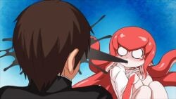 1boy 1girls 2025 20s ajin_ga_osuki_nan_desu_ne animated blush breasts caught_masturbating closet female female furry furry_with_non-furry gym_uniform ink ink_on_face interspecies large_breasts monster monster_girl octopus octopus_girl open_clothes puru_(ajin_ga_osuki_nan_desu_ne) queen_bee_(animation_studio) school squid_girl straight tagme tentacle tentacle_hair zoophilia